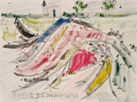 FIRMA INDECIFRATA N.D. ( -) 1900 Amor drago Mista su tela 30,00x40,00 Titolo...