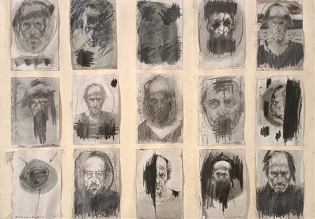 CAPUANA RAFFAELE Muralto (Ticino) (Svizzera) 1947 Autoritratti 2005 Mista su...