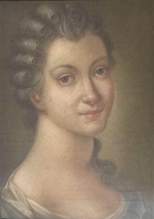 ANONIMO Anonimo (An) Volto di gentildonna Pastello su cartoncino 35,00x25,00...