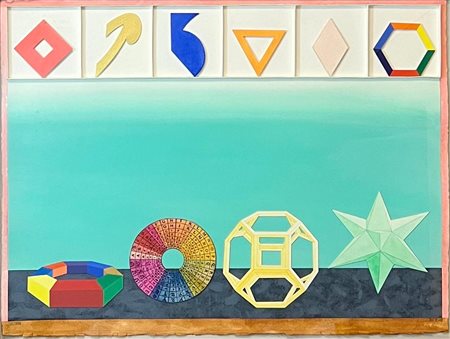 DEL PEZZO LUCIO Napoli (NA) 1933 Senza titolo 1986 Collage e tecnica mista su...