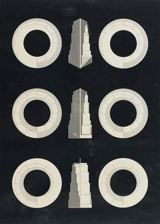 MORANDINI MARCELLO MANTOVA (MN) 1940 154.A - 154.B - 154.A 1971 Tecnica mista...