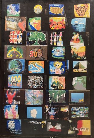 Mario Schifano (1934 - 1998) C12 Senza titolo litografia 99 x 69 cm. Es. n....