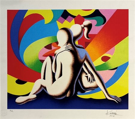 Firma e data in basso a destra. Esemplare "P.A." e timbro a secco dello...