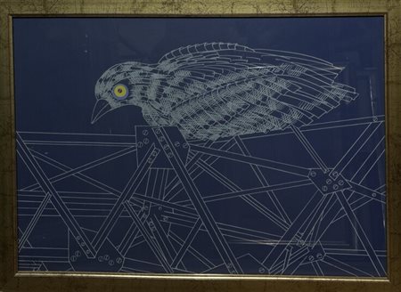 Domenico Cantatore, "Paesaggio", 50 x 70 cm, es. n. 32/125, firma in basso a...