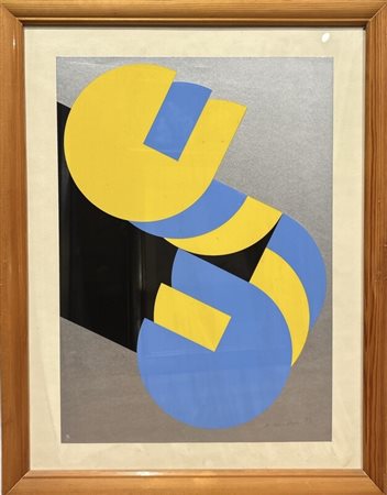 Firmato e datato in basso a destra. in cornice. Anna Maria Vancheri (1929 -...