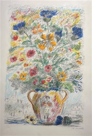 Es. n. 178/200. Numerato e firmato a matita; marchio a secco: "M. Cascsella"....