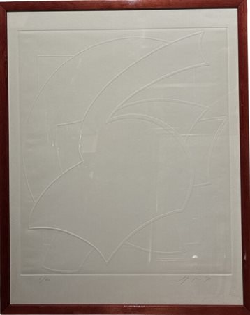 Firma e data in basso a destra; es. n. 4/100 in basso a sinistra. In cornice....