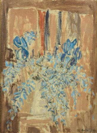 Firmato e datato in basso a destra. In cornice. Andrè Cefaly (1901 - 1986)...