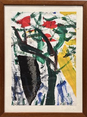 Firma in basso a sinistra, data in basso a destra. in cornice. Luigi...