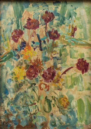 Firmato e datato in basso a sinistra. Entro cornice Andrè Cefaly (1901 -...