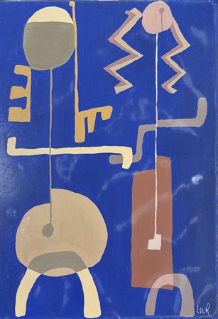 Firmato in basso a destra. In cornice. Lilli Romanelli (1930 - 2005) Senza...