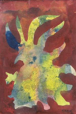 Firmato e datato in basso a destra. Entro cornice Nato Frasca (1931 - 2006)...