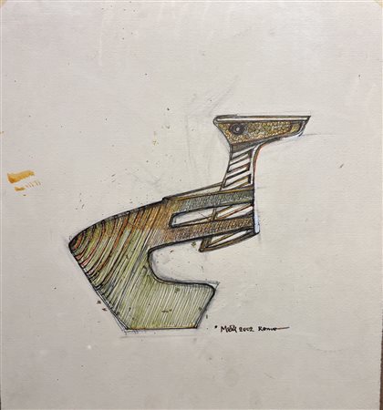 Firmato, datato e situato in basso a sinistra. In cornice. Salvatore Meli...