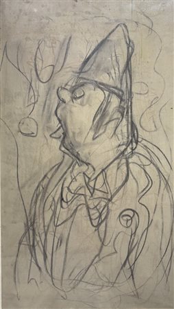 Entro cornice. Giovanni Stradone (1911 - 1981) Pagliaccio n. 2 1968...