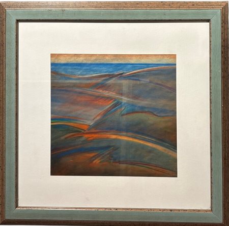 Firmato in basso a destra. In cornice. Enzo Tardia (1960 - ) Senza titolo...