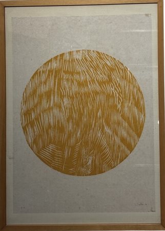 Nini Santoro, "Senza titolo", 70 x 50 cm, es. n. P.A., firma in basso a...