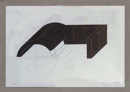 Es. n. 113/150. Firmata, datata e numerata a matita in basso. In cornice....