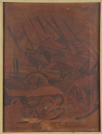 Firmato e dedicato in basso a sinistra. In cornice. Provenienza: Collezione...