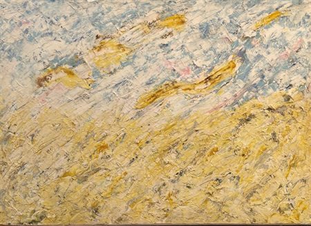 Timbrato al retro. In cornice. Luciano Fiannacca (1951 - ) Composizione...