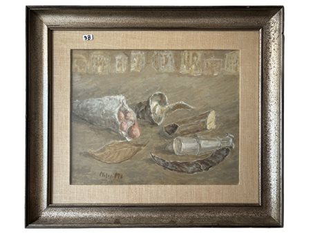 Firmato e datato in basso a sinistra. In cornice. GUIDO NOTARI - Composizione...