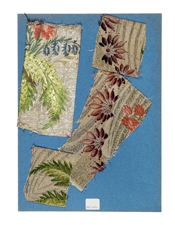 Raccolta di campioni di stoffe e cataloghi di vendita per sartorie dei secoli...