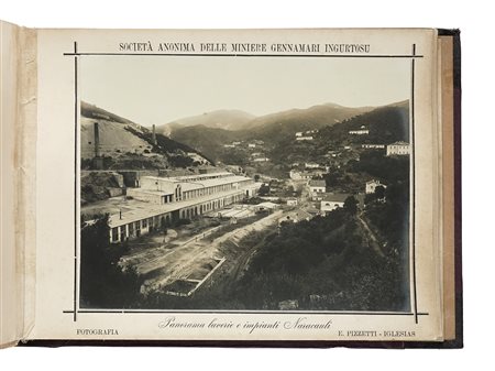 Album di fotografie della Società Anonima delle Miniere di Gennamari &...
