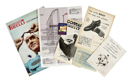 Raccolta di 31 curiosità Pirelli. Inizio '900 e anni '40, anni '50. (31) La...