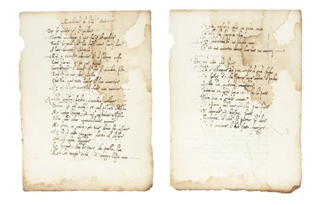 Ariosto Ludovico, Mandrigali de Lud[ovico] Ario[sto]. Non datati, ma inizio...