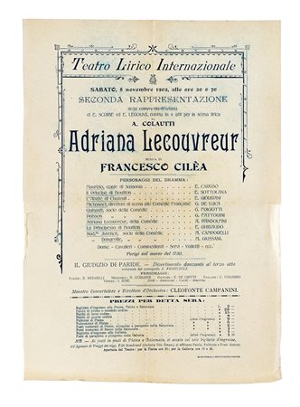 Raccolta di firme autografe di cantanti, librettisti e musicisti su libri,...