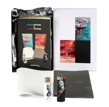 Pasquali Simone, AcquaLettura & FuocoLettura. [Macerata: Biblohaus, 2024]. 1...
