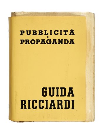 Ricciardi Giulio Cesare, Guida Ricciardi. Pubblicità e Propaganda. Tutti i...