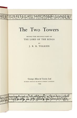 Tolkien J. R. R., The Lord of the Rings. Part I (-III). London: George Allen...