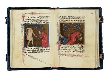 Le leggende di Santa Margherita e Sant'Agnese. Ms. Ricc. 453. Modena: Art...