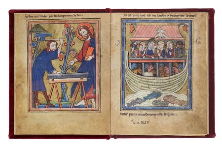 La Bibbia Aurea. Manoscritto French 5. Roma: Istituto dell’Enciclopedia...