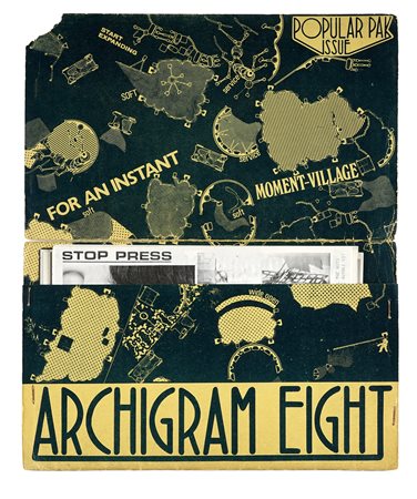 Cook Peter, Archigram 8 - Milanogram Incluso Popular Pak. Archigram, 1968....