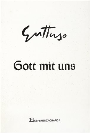 Guttuso Renato, Gott Mit Uns. Roma: Esperienza Grafica di Accademia, 1981. 1...