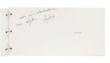 Levibianchi Fulvia, Fulvia Levibianchi. Milano: Grafic Olimpia, 1978. In-4°...