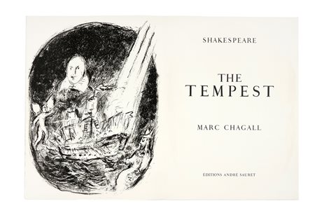 Shakespeare William, The Tempest. Monte Carlo: André Sauret, 1975. In-folio...
