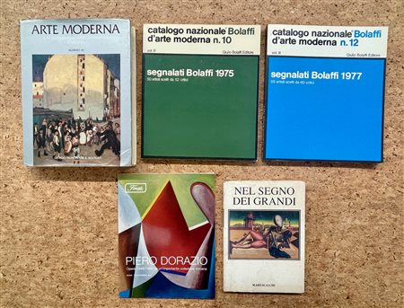 COLLETTIVE DI ARTE DEL XX SECOLO - Lotto unico di 5 cataloghi