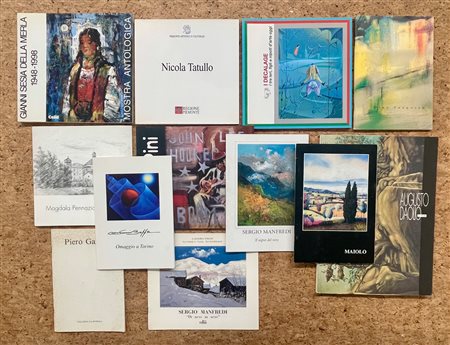 ARTE ITALIANA DEL DOPOGUERRA - Lotto unico di numerosi cataloghi