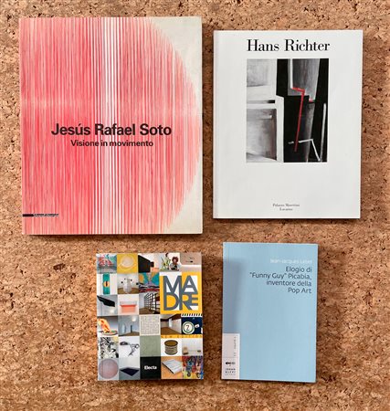 ARTE DEL XX SECOLO (SOTO, RICHTER, LEBEL) - Lotto unico di 4 cataloghi