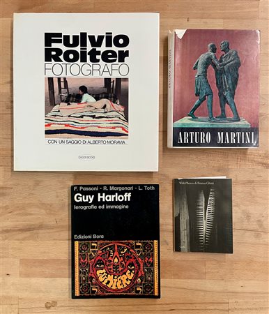 FRANCA GHITTI, GUY HARLOFF E ARTURO MARTINI - Lotto uncio di 4 cataloghi