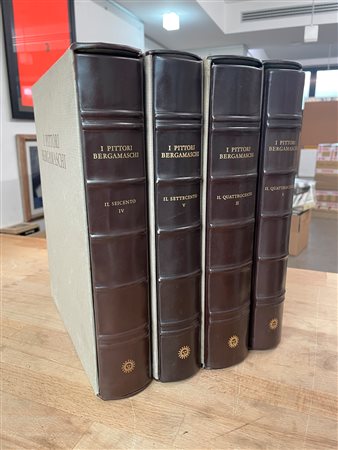 I PITTORI BERGAMASCHI DAL XIII AL XIX SECOLO - Lotto unico di 4 volumi dell'omonima raccolta