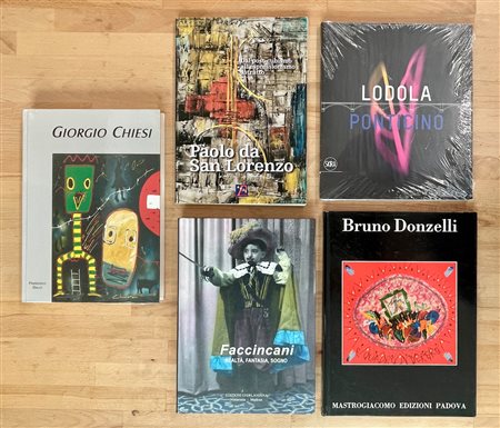 ARTE CONTEMPORANEA ITALIANA - Lotto unico di 5 cataloghi