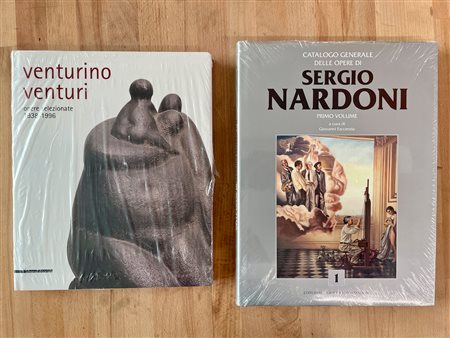 SERGIO NARDONI E VENTURINO VENTURI - Lotto unico di 2 cataloghi