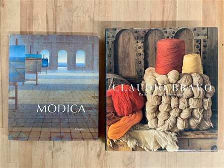CLAUDIO BRAVO E GIUSEPPE MODICA - Lotto unico di 2 cataloghi