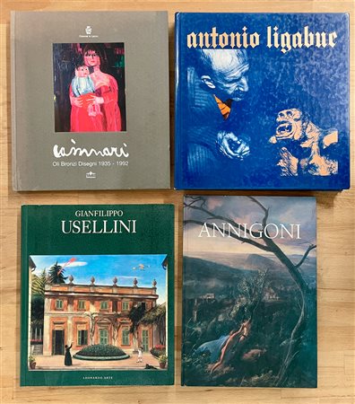 ARTE FIGURATIVA ITALIANA - Lotto unico di 4 cataloghi