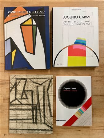 EUGENIO CARMI E ATANASIO SOLDATI - Lotto unico di 4 cataloghi