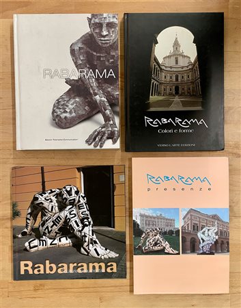 RABARAMA - Lotto unico di 4 cataloghi