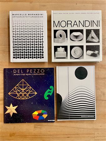 MARCELLO MORANDINI E LUCIO DEL PEZZO - Lotto unico di 4 cataloghi